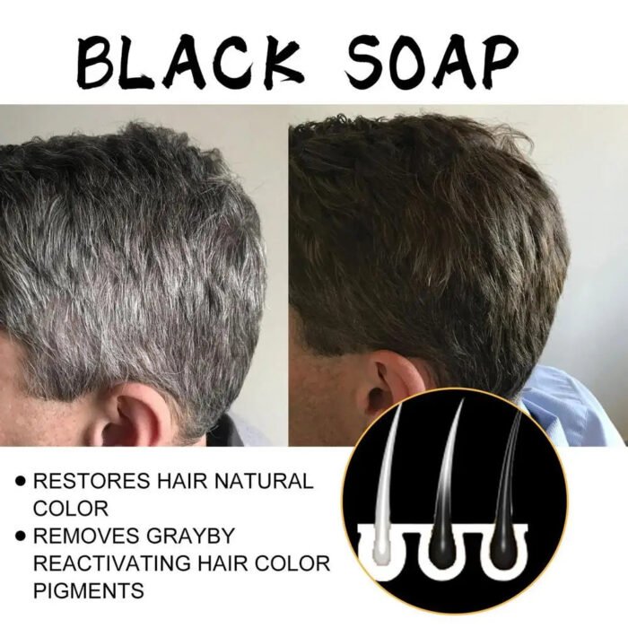 Shampoing Black Soap_Anti cheveux Blancs – Image 9